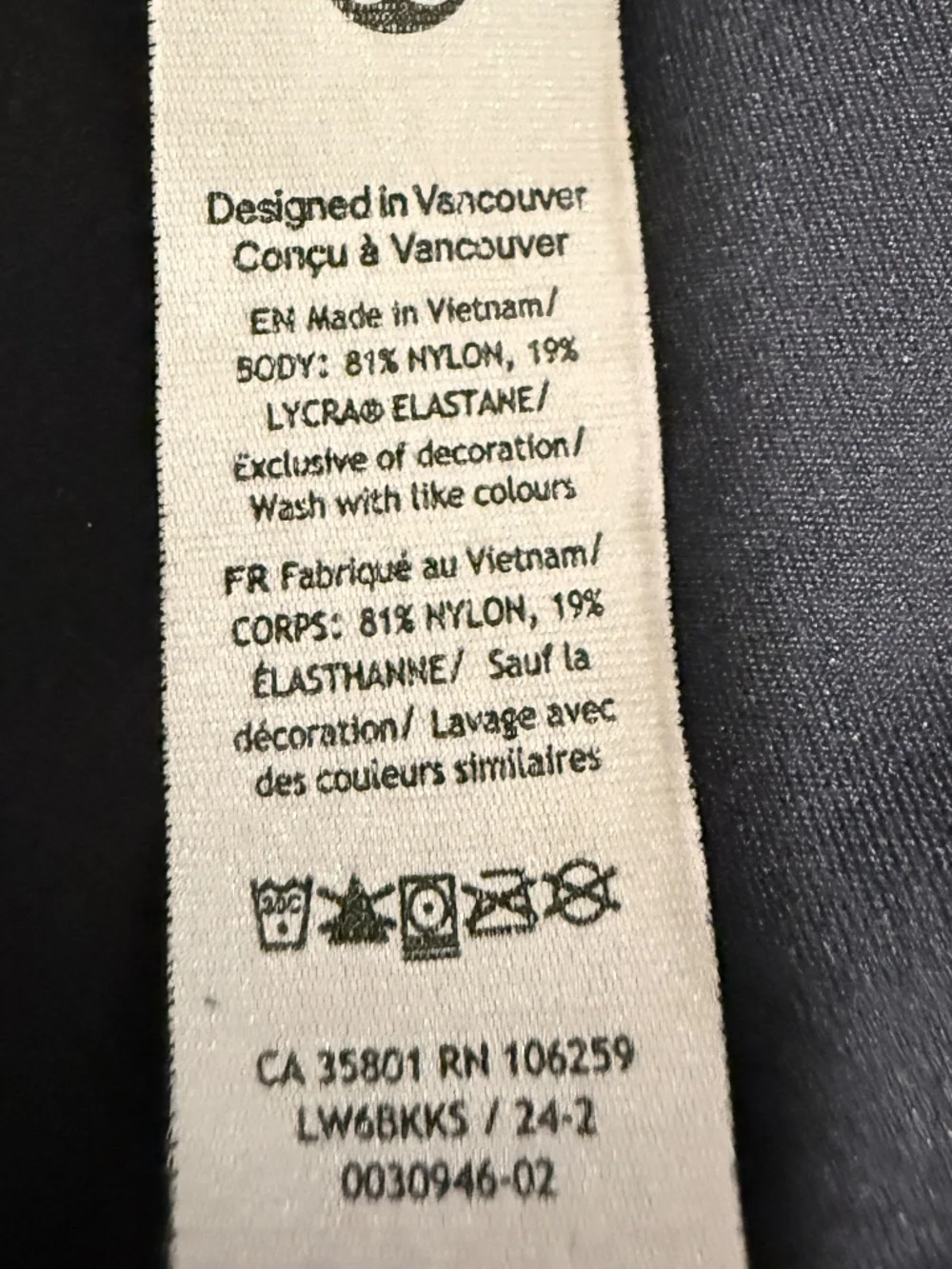 Women's Lululemon, Size 4 - Black - Used 23" Inseam - Picture 5 of 5